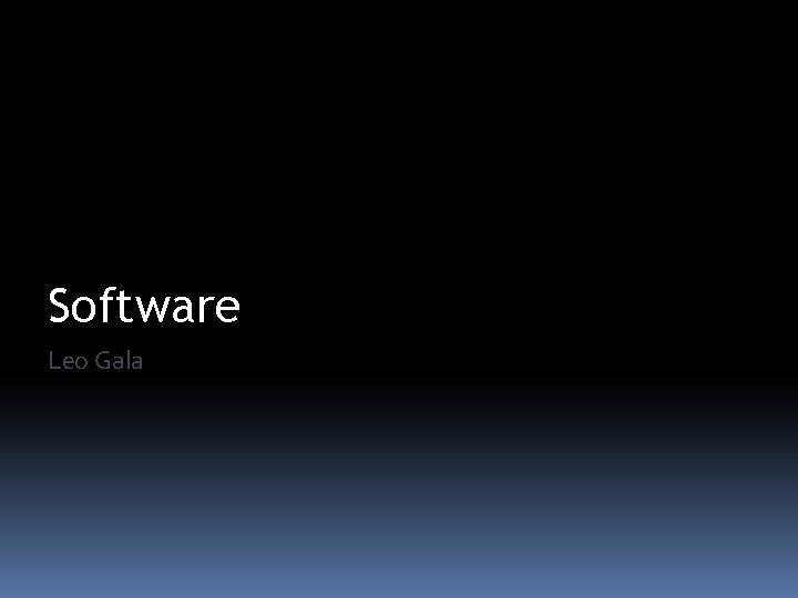 Software Leo Gala 
