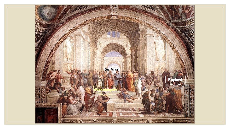 Da Vinci Raphael Michelangelo 