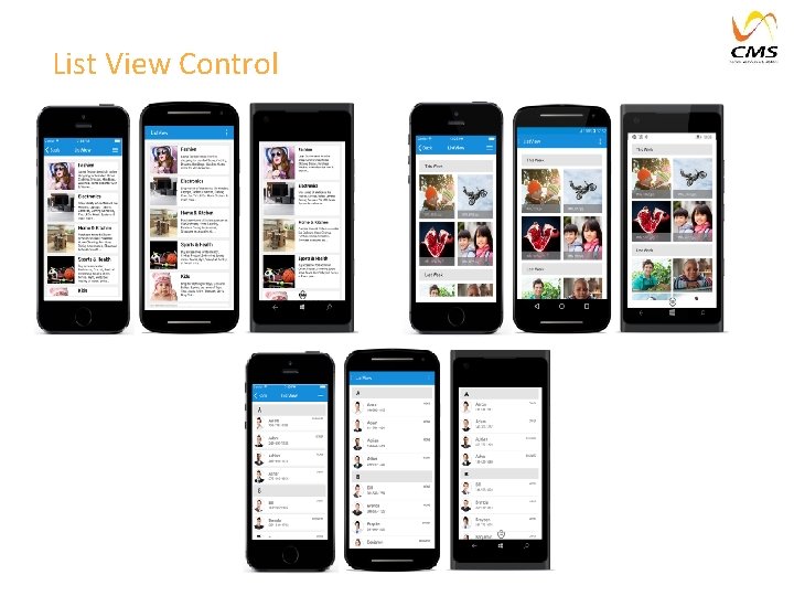 List View Control List View Control
