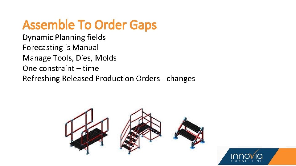 Assemble To Order Gaps Dynamic Planning fields Forecasting is Manual Manage Tools, Dies, Molds Assemble To Order Gaps Dynamic Planning fields Forecasting is Manual Manage Tools, Dies, Molds