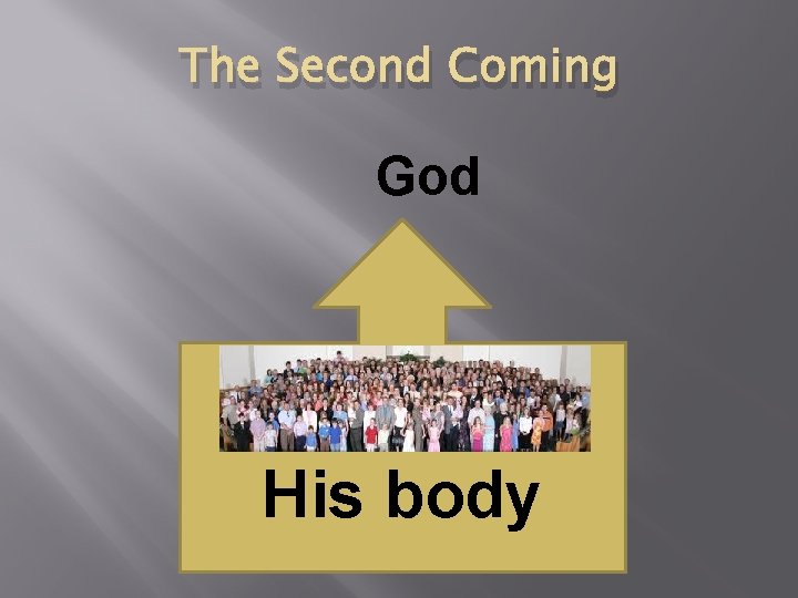 The Second Coming God His body 