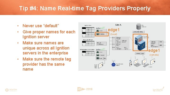 Tip #4: Name Real-time Tag Providers Properly • Never use “default” • Give proper