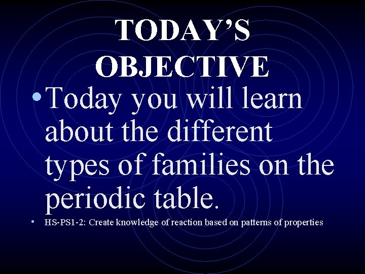 TODAY’S OBJECTIVE • Today you will learn about the different types of families on