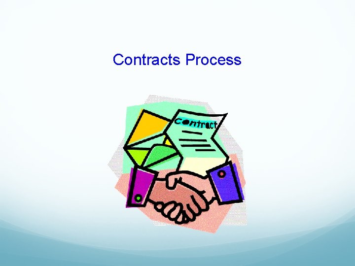 Contracts Process 