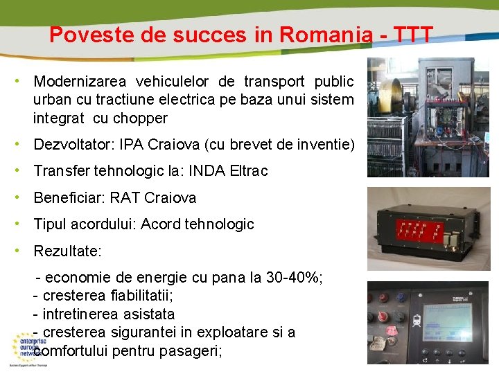 Poveste de succes in Romania - TTT • Modernizarea vehiculelor de transport public urban