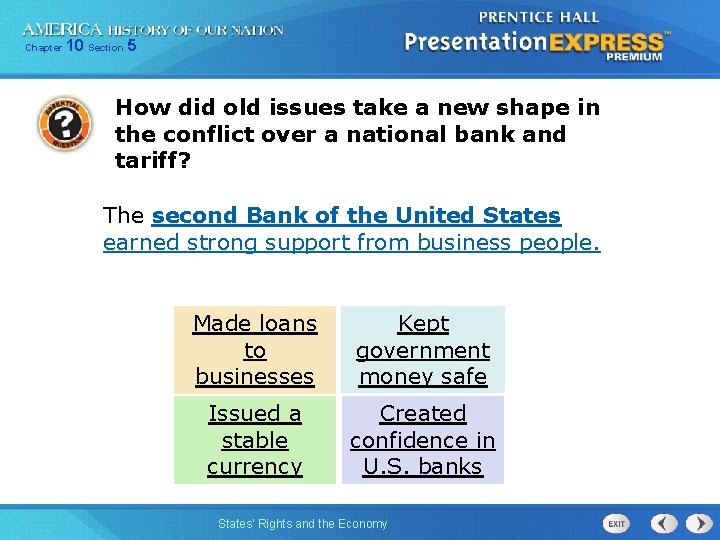 Chapter 10 Section 5 How did old issues take a new shape in the