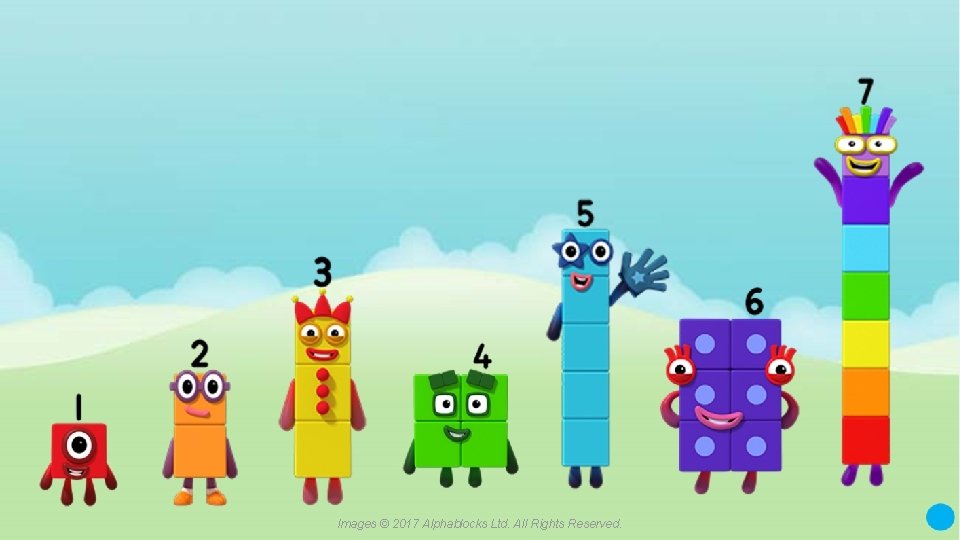 A blue dot in the corner of a slide indicates that there are notes