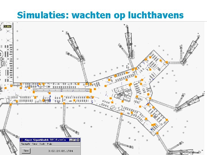 Simulaties: wachten op luchthavens 5 september 2012 17 