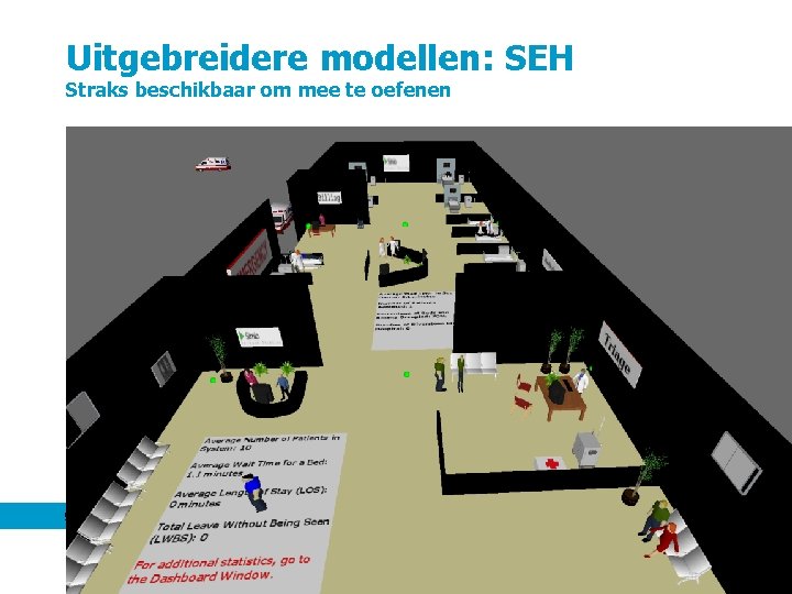 Uitgebreidere modellen: SEH Straks beschikbaar om mee te oefenen 5 september 2012 60 