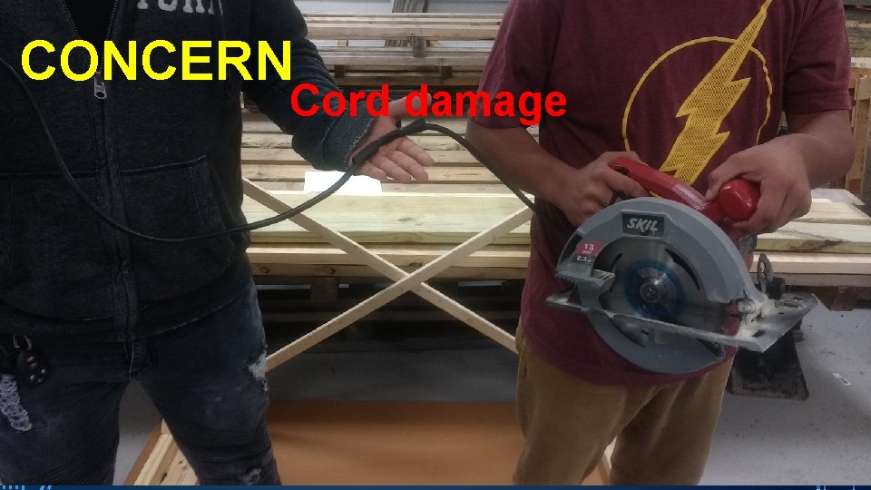 CONCERN Cord damage 
