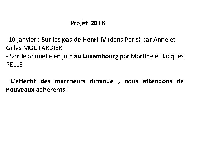 Projet 2018 -10 janvier : Sur les pas de Henri IV (dans Paris) par