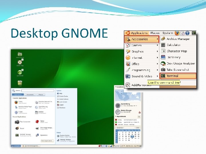 Desktop GNOME 