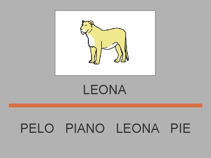 LEONA PELO PIANO LEONA PIE 
