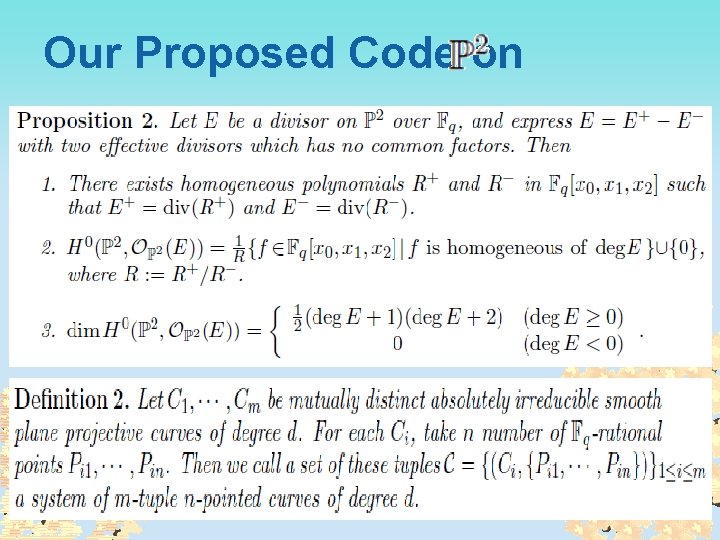 Coding Theory June 15 21 Pomorie BULGARIA A