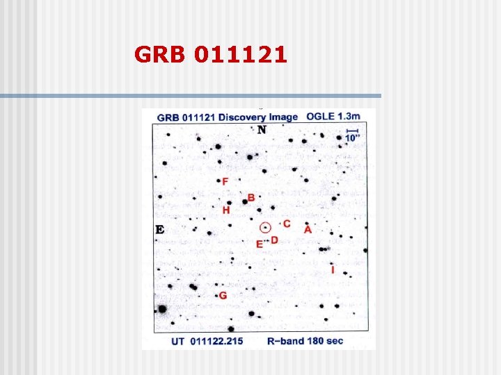 GRB 011121 