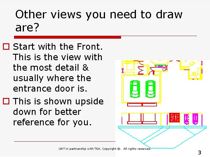 Architectural Design Basic Sketching Skills Front View of