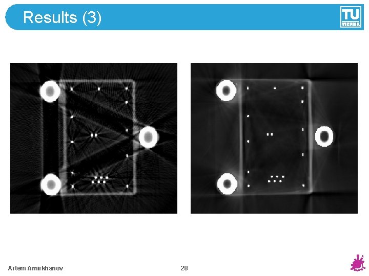 Results (3) Artem Amirkhanov 28 