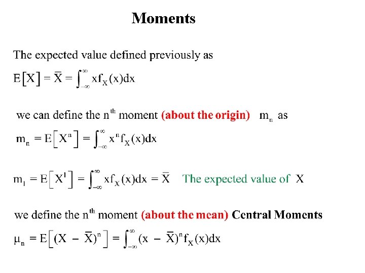 Moments Moments
