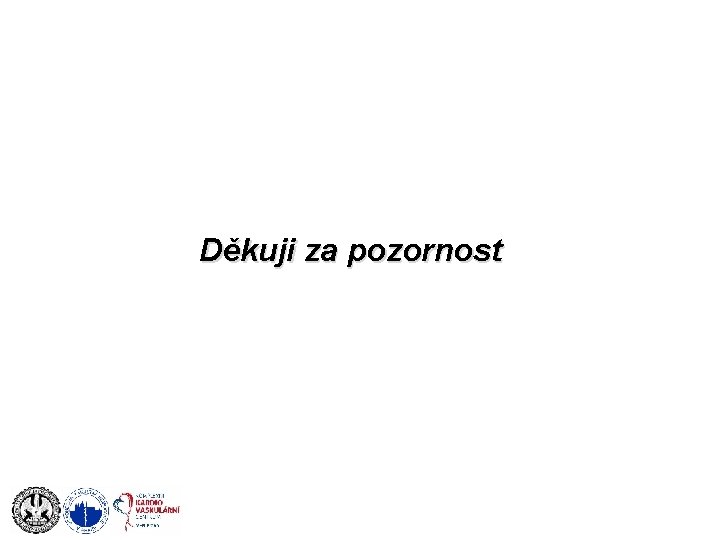 Děkuji za pozornost 