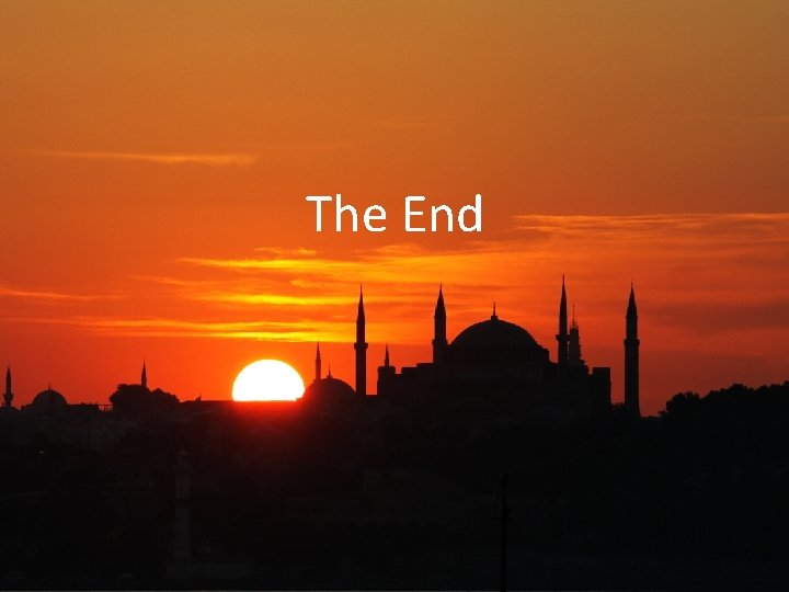 The End 