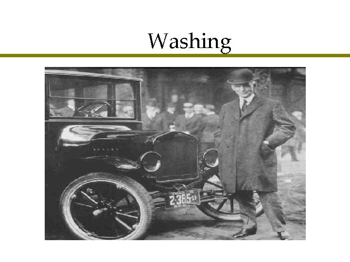 Washing 