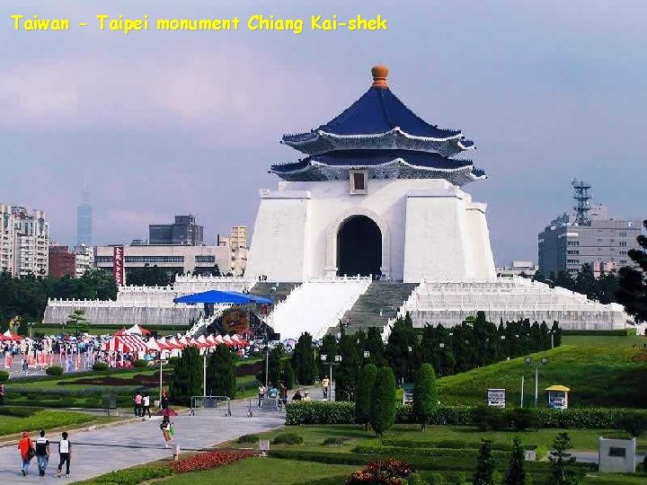 Taiwan - Taipei monument Chiang Kai-shek 
