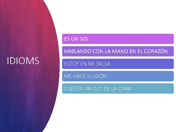 ES UN SOL IDIOMS HABLANDO CON LA MANO EN EL CORAZÓN ESTOY EN MI
