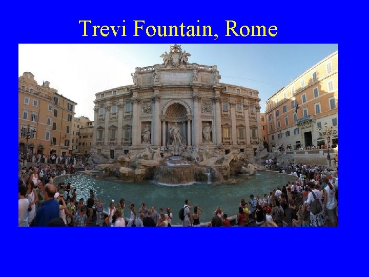Trevi Fountain, Rome 