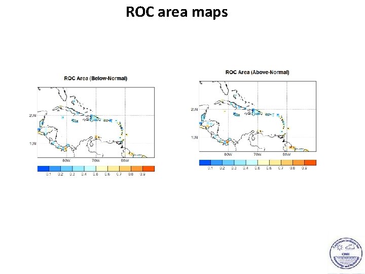 ROC area maps 