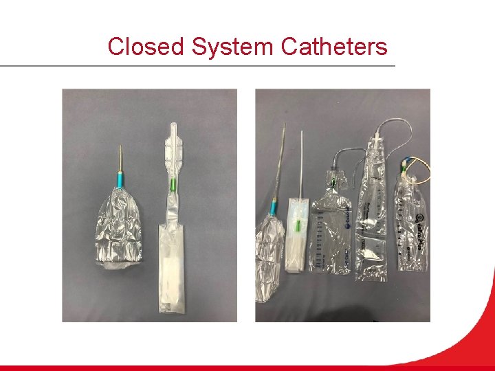 Closed System Catheters 