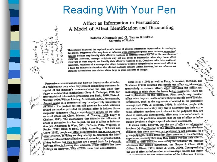 Reading With Your Pen 