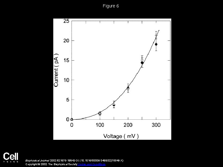 Figure 6 Biophysical Journal 2002 821975 -1984 DOI: (10. 1016/S 0006 -3495(02)75546 -X) Copyright