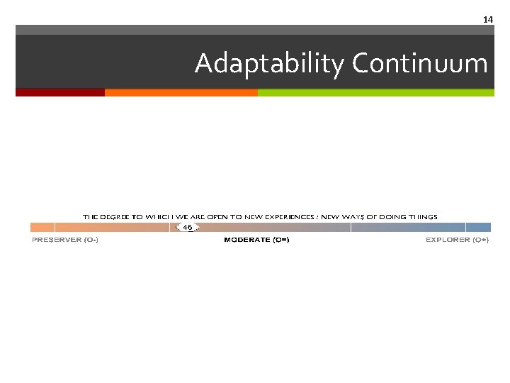14 Adaptability Continuum 