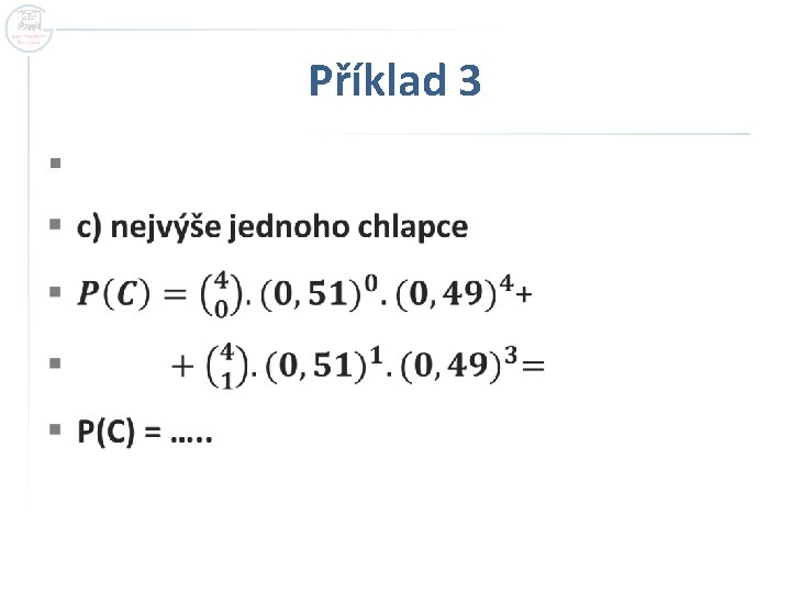 Příklad 3 § 