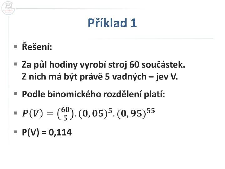 Příklad 1 § 