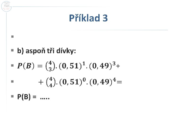 Příklad 3 § 