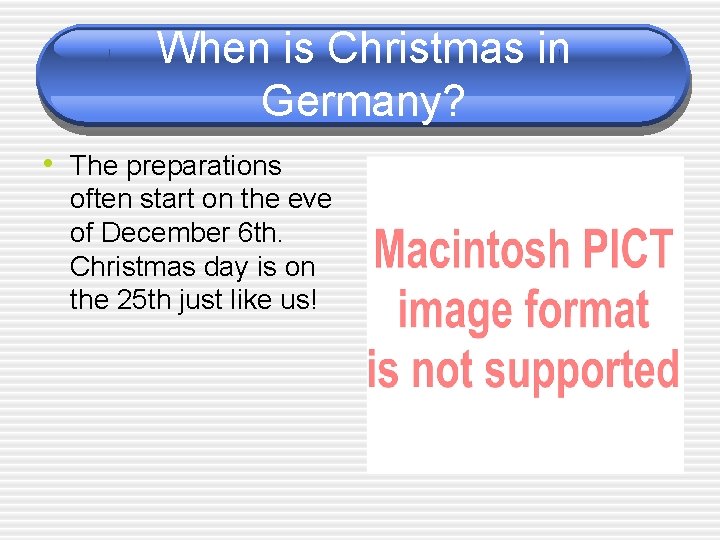 When is Christmas in Germany? • The preparations often start on the eve of