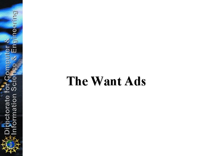 The Want Ads 