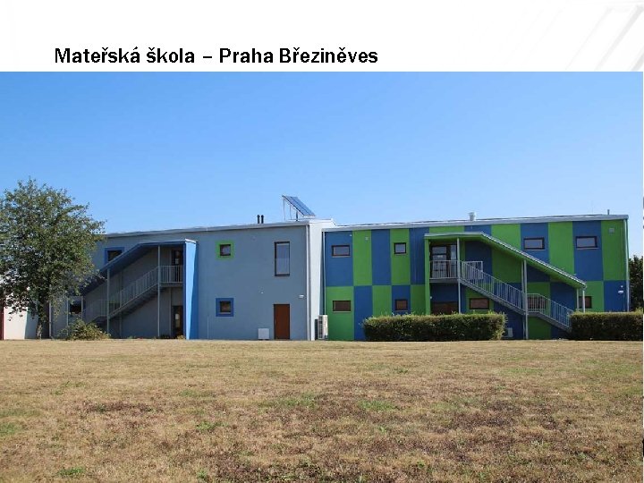 Mateřská škola – Praha Březiněves 