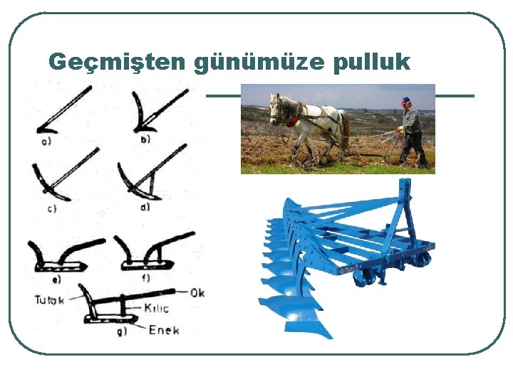 Geçmişten günümüze pulluk 