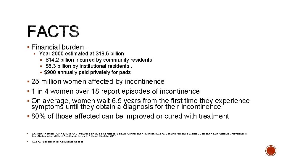 § Financial burden – § Year 2000 estimated at $19. 5 billion § $14.