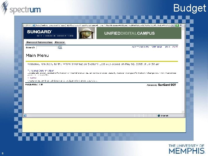 Budget 8 