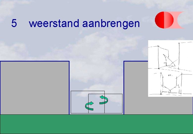 5 weerstand aanbrengen 