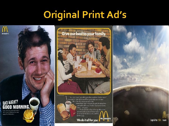 Original Print Ad’s 