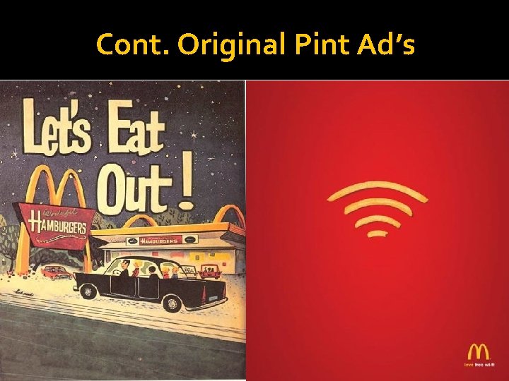 Cont. Original Pint Ad’s 