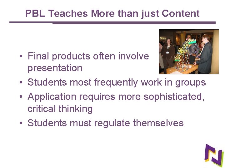 Project Based Learning What Why How Objectives for