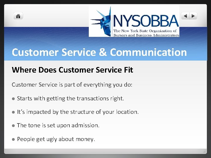 Customer Service & Communication Where Does Customer Service Fit Customer Service is part of