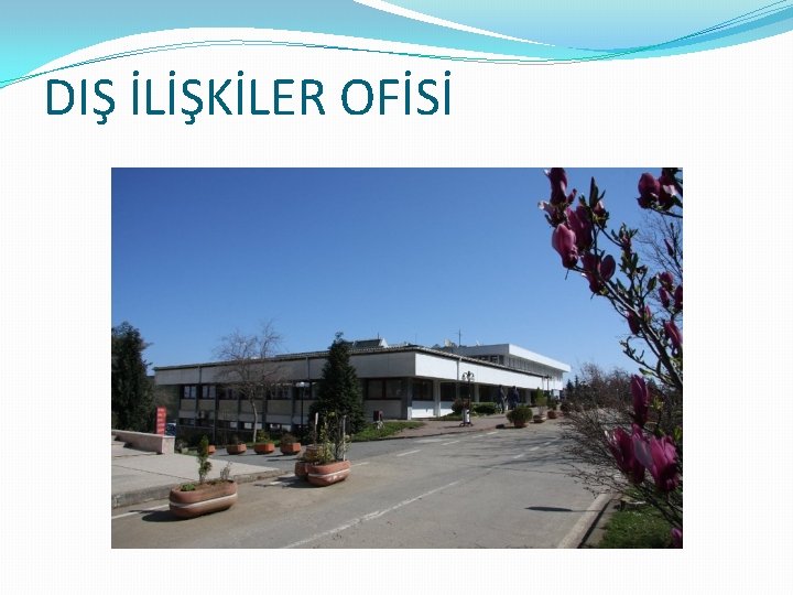 DIŞ İLİŞKİLER OFİSİ 