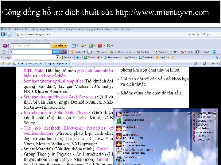 Cộng đồng hổ trợ dịch thuật của http: //www. mientayvn. com 