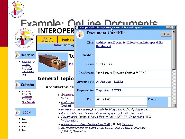 Example: On. Line Documents 